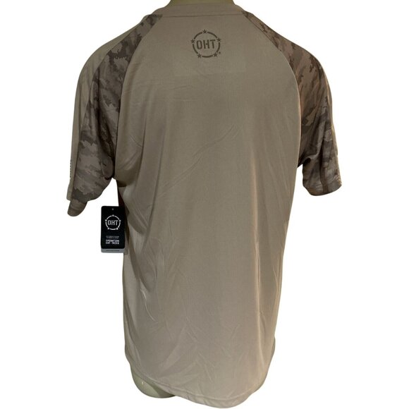 Louisville Cardinals Colosseum OHT Tan Camo SS Crew Neck Tee Shirt Mens L New - Picture 8 of 10